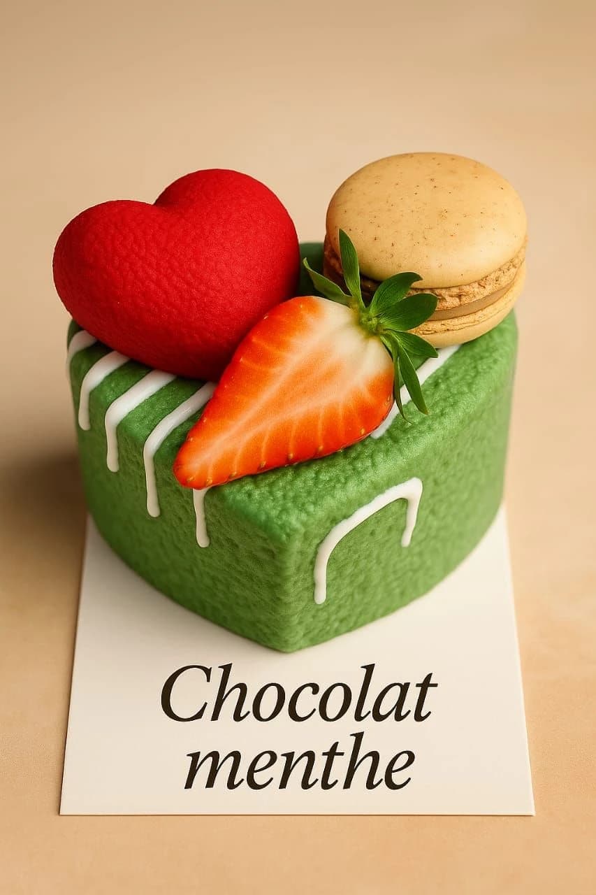 Chocolat Menthe — glace artisanale premium, miniature 2