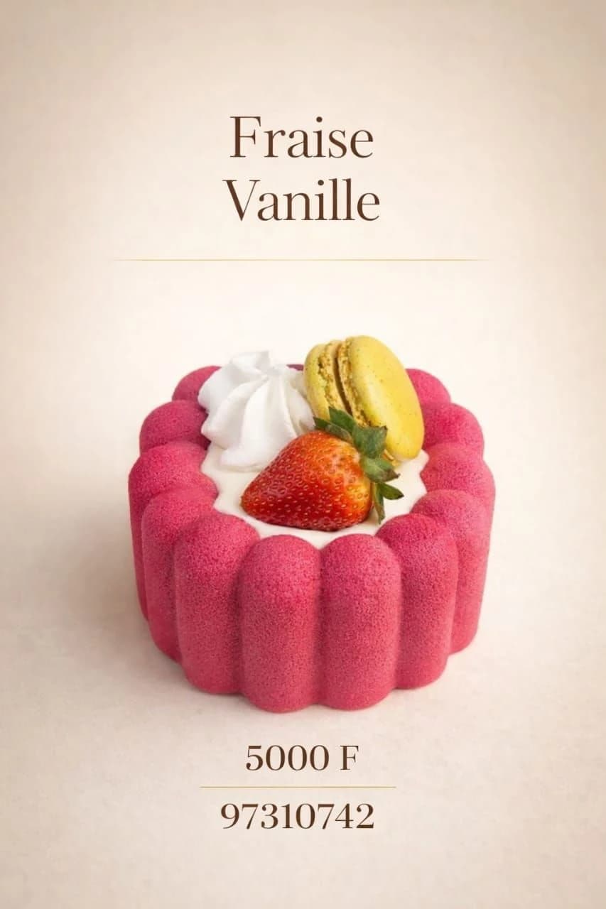 Fraise Vanille — glace artisanale premium, miniature 2