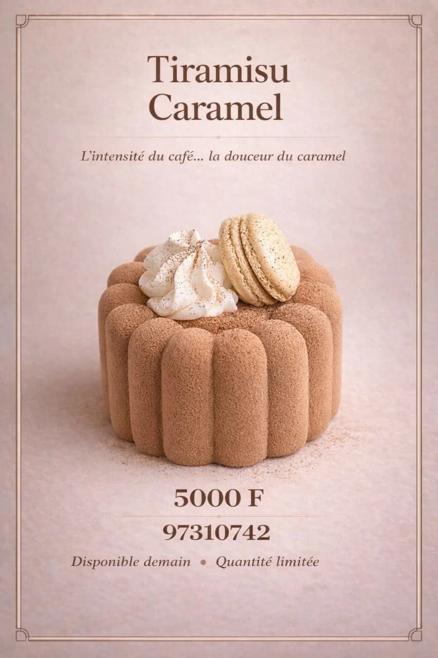 Tiramisu Caramel — glace artisanale premium, miniature 2