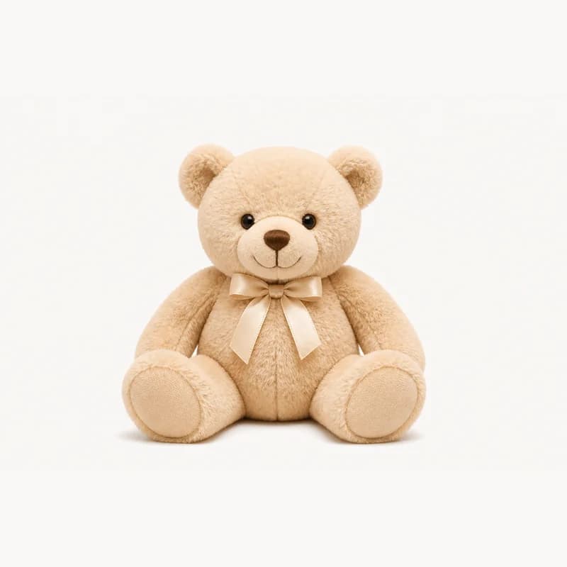 Nounours beige — glace artisanale premium, vue principale en gros plan